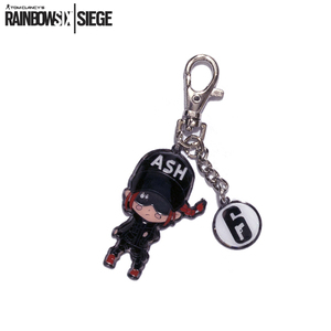 レインボーシックス シージ ＡＳＨ アッシュ キーホルダー ＫＥＹＨＯＬＤＥＲ RAINBOW SIX SIEGE SWAT SAS GSG9 GIGN SPETZNAS