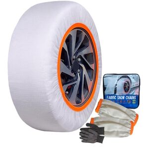 タイヤチェーン スノーソックス 凍結 布製タイヤすべり止め サイズ380