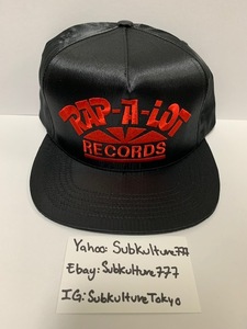 【新品】 Supreme　シュプリーム　Box Logo Snapback Rap A Lot rare new キャップ ブラック　帽子　希少