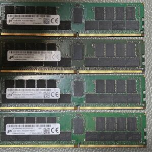 【4枚/計128GB】Micron DDR4 32GB 2400T