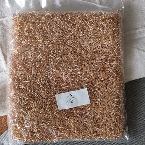 約5000本 12mm 丸ピン ボールピン ライトゴールド