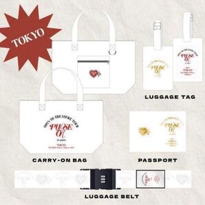 TREASURE アプグレ 特典 京王アリーナ トラベルセット PULSE ON パルスオン