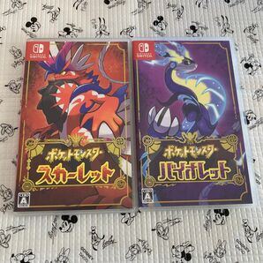 【Switch】2点 ポケットモンスター スカーレット、バイオレット