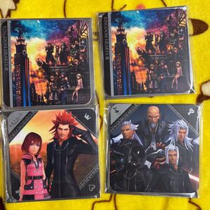 キングダムハーツIII コースター 4枚セット スクウェア・エニックスカフェ