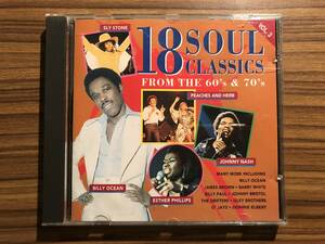 18 SOUL CLASSICS VOL.3 From The 60's & 70's Sly Stone, Billy Ocean, Esther Phillips, Johnny Nash, Peaches and Herb 全18曲