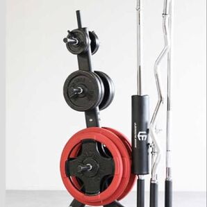 土日発送 再出品可能 バーベル ダンベル シャフト プレート 収納ラック28mm径対応