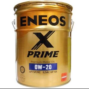 ENEOS X PRIME 0W-20 エンジンオイル 20L ペール缶