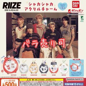 【バラ売り可】RIIZE シャカシャカアクリルチャーム