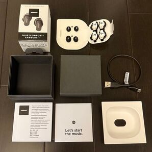 BOSE Quietcomfort Earbuds IIの空箱+イヤーピース