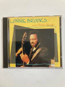 【ブルース】ロニー・ブルックス（LONNIE BROOKS) 「スウィート・ホーム・シカゴ（Sweet Home Chicago)（レア）中古CD、US第2盤、BL-24