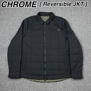 CHROME リバーシブルジャケット キルティング クローム