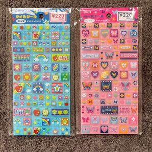 タイルシール 平成レトロ ポップシール amifa