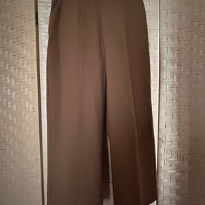 カフェ タビ(cafe tabi) ワイドパンツ キャメル ガウチョパンツ