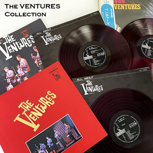 LP All About The Ventures All Box 7462 7463 Caravan 7273 Western Records с красной полосой Liberty Liberty