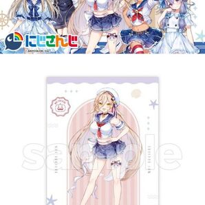 にじさんじ dmmスクラッチ第10弾 A賞 B2布ポスター ニュイ・ソシエール タペストリー vtuber アクリルスタンド くじ