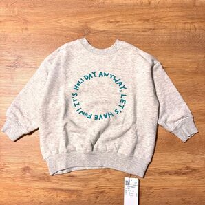 【新品】devirock トレーナー どっちも前だから1人でお着替え 100