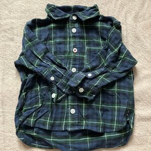 無印良品 無印 長袖シャツ チェック