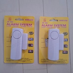 JD-188 ワイヤレスアラームシステム 2個セット