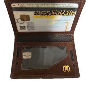 ワニ革(子ワニ一匹使用)マイナンバーカード+ 運転免許証+各種カードケース