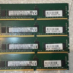 SK hynix 8GB PC4-2400T-RC1-11 4個セット DDR4 計32GB DDR4 2400