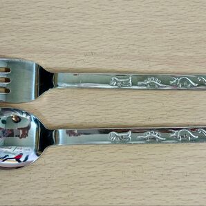 福井県立恐竜博物館 恐竜柄 スプーン フォーク ステンレス