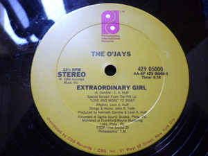 O'Jays / Extraordinary Girl ダンサブル SOUL / DISCO オリジナルUS 12 I Really Need You Now収録　試聴