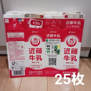 牛乳パック25枚