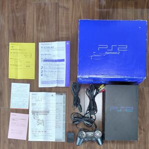 SONY PlayStation2 SCPH-30000 本体 PS2 プレイステーション2 箱説付き