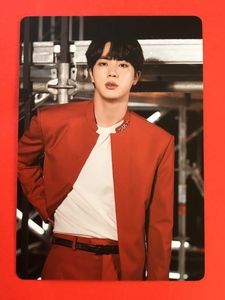 BTS bulletproof boy .MAP OF THE SOUL ON:E ONE official goods Random Mini photo card JIN 3 Gin sok Gin prompt decision 