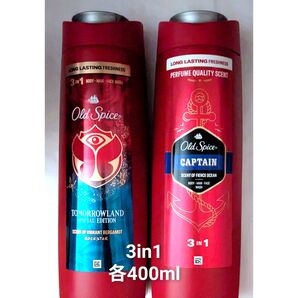 オールドスパイス Old Spice 3in1ボディソープ トータルボディ キャプテン ロックスター