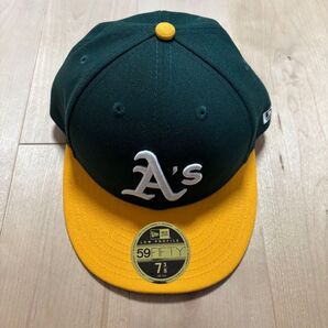 NEW ERA ニューエラ キャップ 59FIFTY A's LOW PROFILE 7 3/8