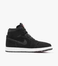 NIKE AIR JORDAN 1 ZOOM CMFT COURT BLACK US8.5/26.5cm 2020/10/29発売 SNKRS購入 国内正規 新品 納品書,黒タグ付 エアジョーダン ズーム_画像3