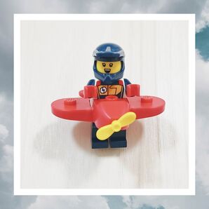 飛行機のミニフィグ