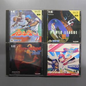 PCエンジン ソフト4本 難あり 動作確認済