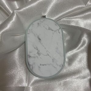 Francfranc 大理石柄 カイロ ホワイト グレー