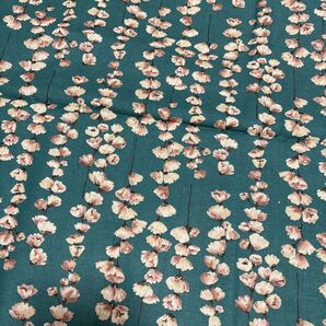 moment グリーン 綿麻