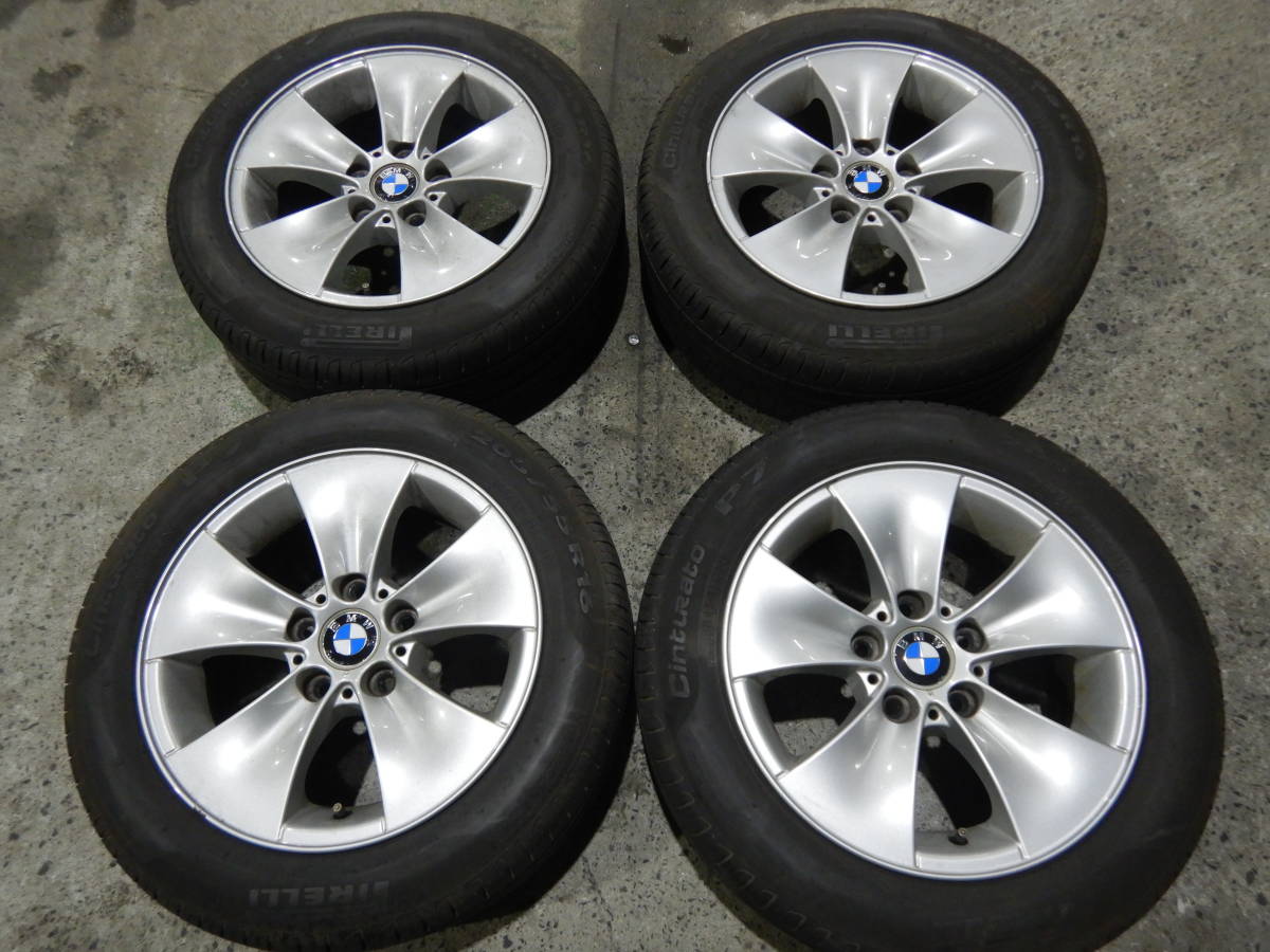 品多く POTENZA BRIDGESTONE +34 7J 16インチ BMW純正 - タイヤ/ホイールセット