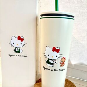 【日本未発売】 スタバ キティ タンブラー スターバックス タンブラー スタバ ハローキティ