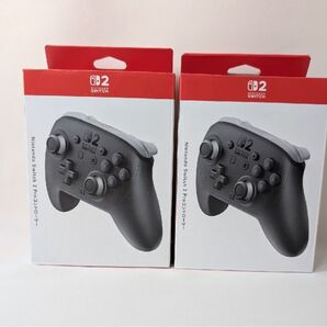 Nintendo Switch 2 Pro コントローラー プロコン 2個セット