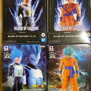 ドラゴンボール MSP 孫悟空ベジータフィギュア BLOOD OF SAIYANS