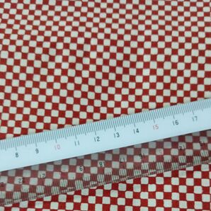 生地 ハギレ 市松模様 108cmX100cm