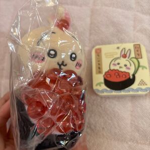 ちいかわ うさぎ グッズ マスコット ぬいぐるみ ちいかわ寿司 いくら キーホルダー ストラップ いくら
