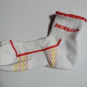 IP-RED様 ダンロップ ソックス 靴下 白 赤