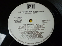 Kid Panic & The Adventures Of Dean Dean / We Can Do This 試聴可　オリジナル盤 US 12 激アツファンキーPARTYチューン_画像2