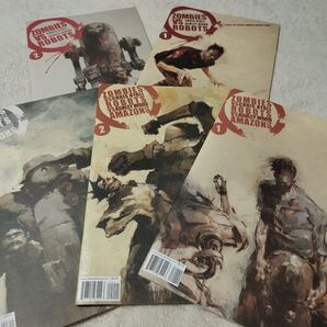 ZOMBIES VS. ROBOTSシリーズ5冊セット アメコミ