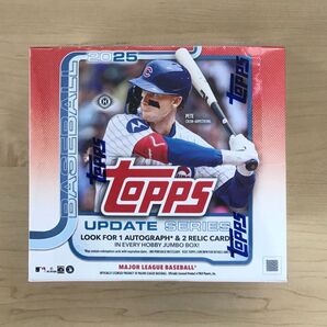 【未開封 シュリンク付き】 2025 TOPPS UPDATE BASEBAL JUMBO 1BOX MLB