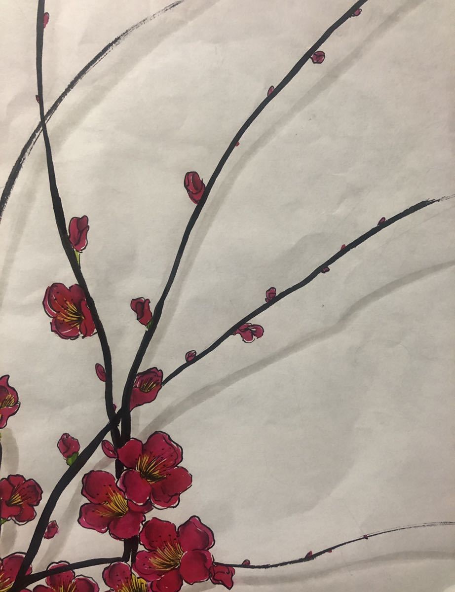 Flower series 8 cherry blossoms, painting, Japanese painting, others