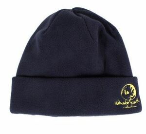 【KCM】xeb-cap-254★新品未使用品★【WholeEarth/ホールアース】フリースビーニー　F　ネイビー　ジュニア　帽子