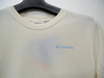 【KCM】XEB-F828-L★ワケあり新品★【Columbia/コロンビア】キッズ ジュニア　長袖Tシャツ ［Somo Bluff Youth］ L　アイボリー系_画像2