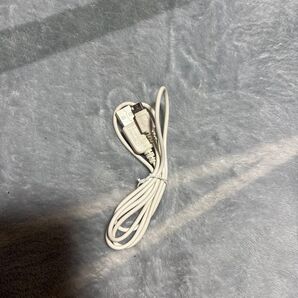 USB充電ケーブル Type-A to Micro-B 白